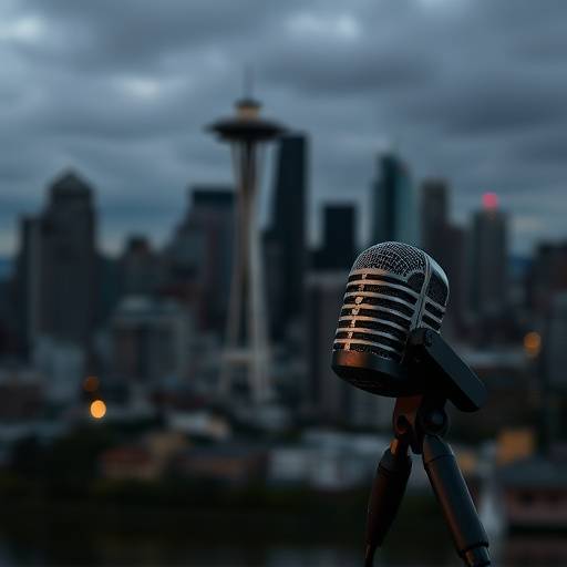 Podcast logo for 'Seattle Sounds'